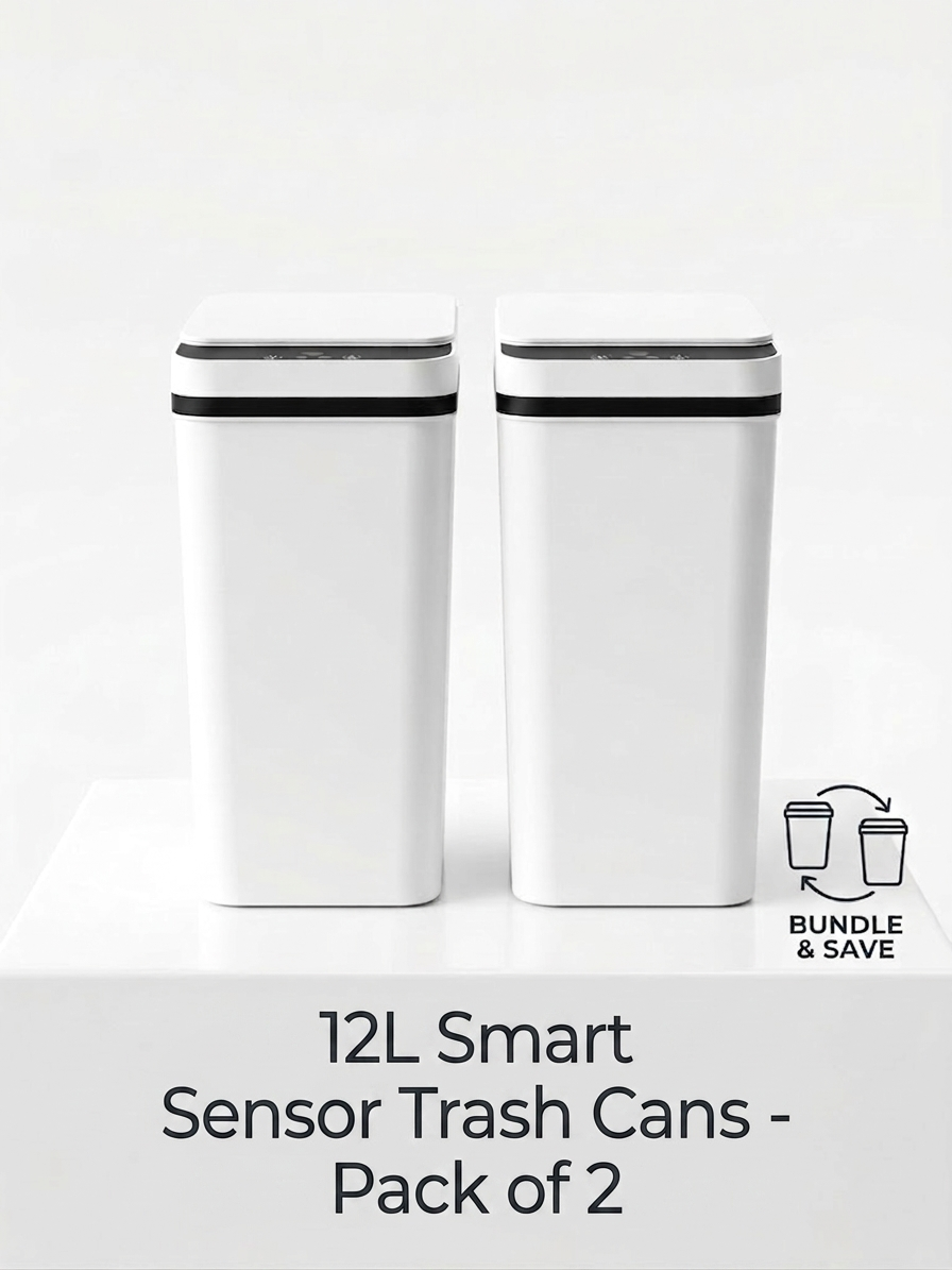 Slim Touchless Smart Sensor Trash Can (12L)